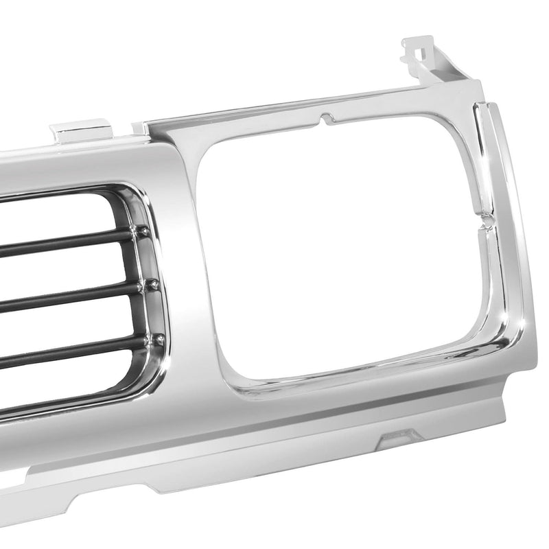 Load image into Gallery viewer, 1983-1997 Nissan Pickup Chrome/Gray Grille Assembly
