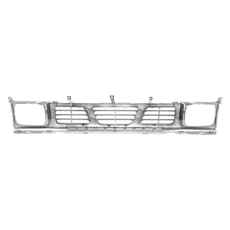 Load image into Gallery viewer, 1983-1997 Nissan Pickup Chrome/Gray Grille Assembly
