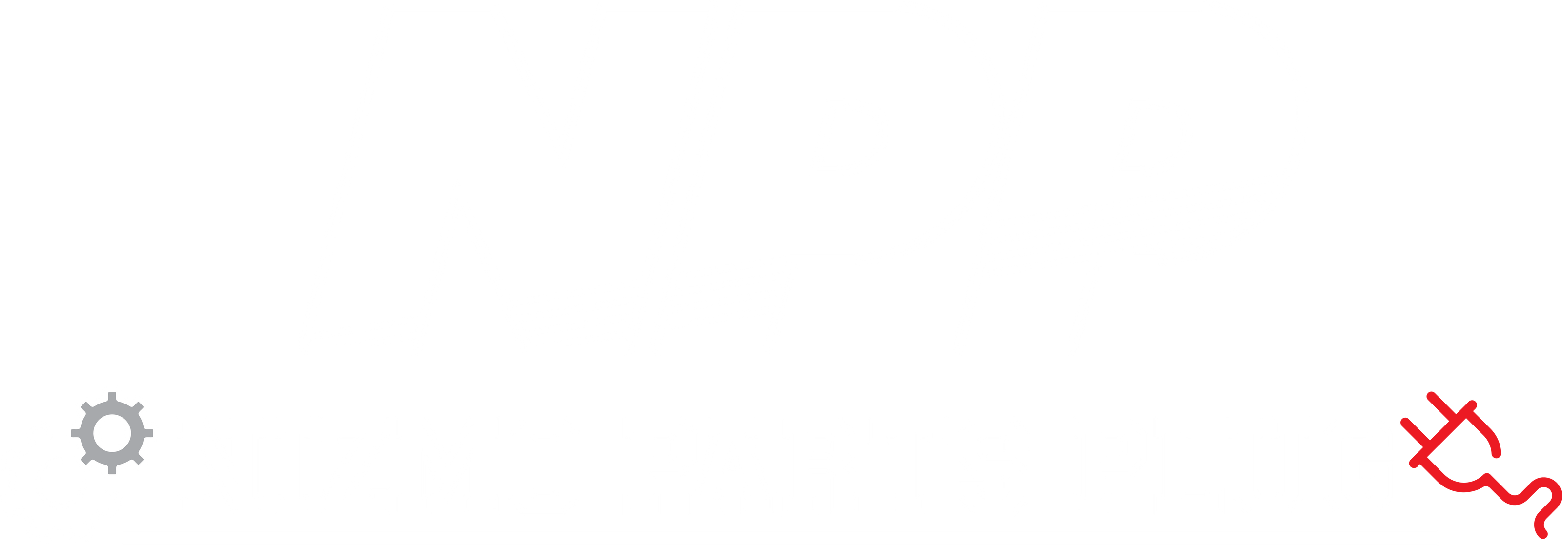 NIZMO PARTS PLUG LOGO WHITE 