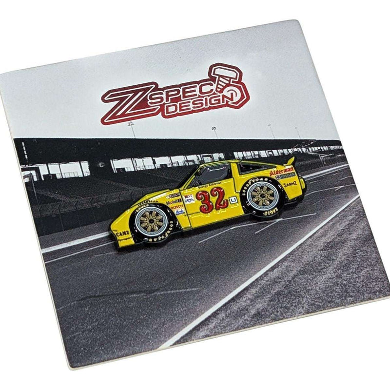 Load image into Gallery viewer, ZSPEC Collector Lapel / Hat Pin - #32 300zx Z31 Race Car
