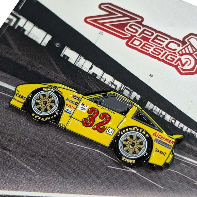 Load image into Gallery viewer, ZSPEC Collector Lapel / Hat Pin - #32 300zx Z31 Race Car
