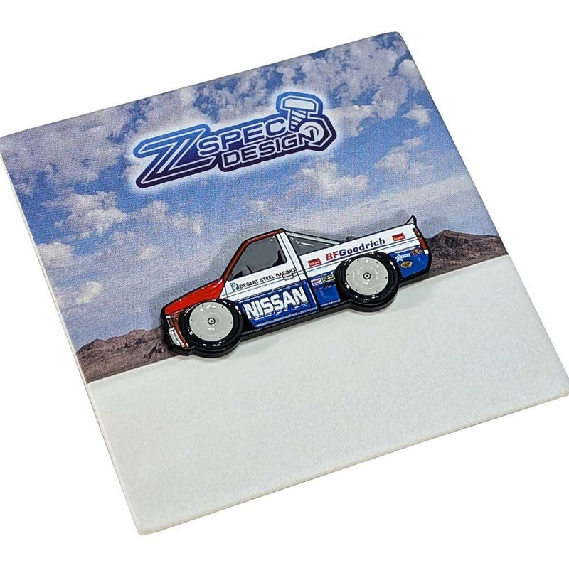 Load image into Gallery viewer, ZSPEC Collector Lapel / Hat Pin - D21 Race Truck
