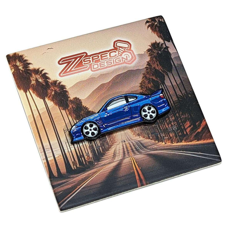ギャラリービューアに画像をロードする, ZSPEC Collector Lapel / Hat Pin - Blue Silvia S15 Cruiser
