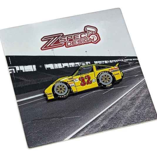 ZSPEC Collector Lapel / Hat Pin - #32 300zx Z31 Race Car