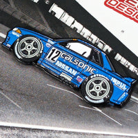 ZSPEC Collector Lapel / Hat Pin - R32 GT-R Calsonic Race Car Homage