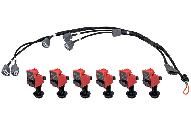 Load image into Gallery viewer, IP QUAD Spark Coilpack Nissan RB26DETT R32 R33 R34 GTR - NizmoPartsPlug
