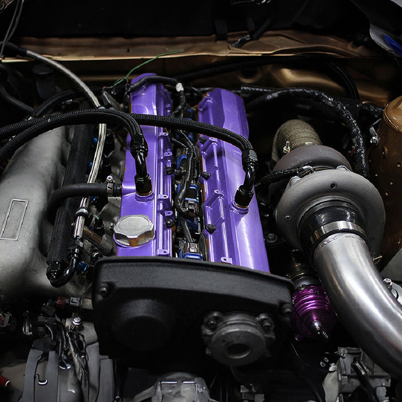 Load image into Gallery viewer, RB20 RB25 RB26 DET T4 Top Mount Turbo Manifold For Nissan GTR R32 R33 R34 44mm
