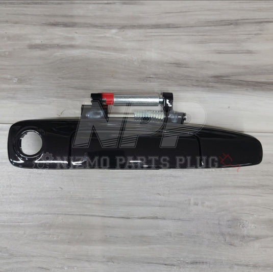 Nissan R34 Skyline LH Front Door Handle Assembly (GV1) Black Pearl - NizmoPartsPlug
