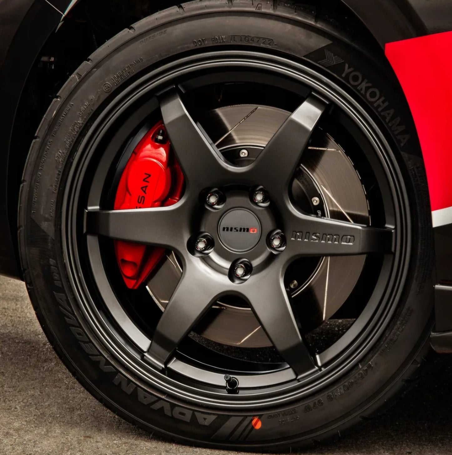 Nissan Nismo LM-RS6 Sport Forged Aluminum Wheel Assembly (Individual)