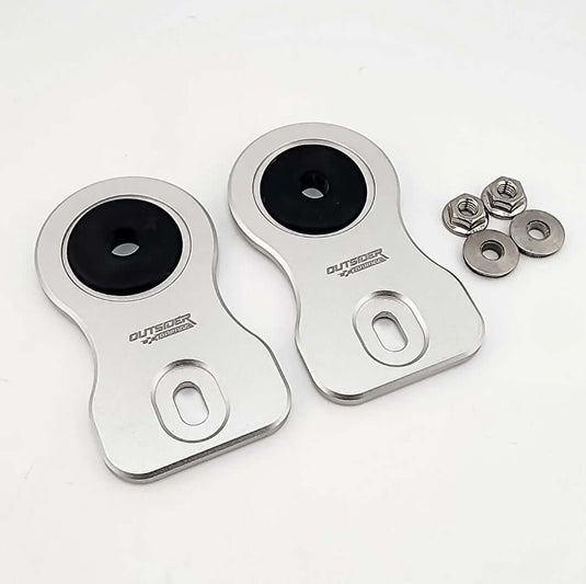 Outsider Garage Nissan Skyline/Stagea Top Radiator Mounts Kit (Flat-Type) - NizmoPartsPlug