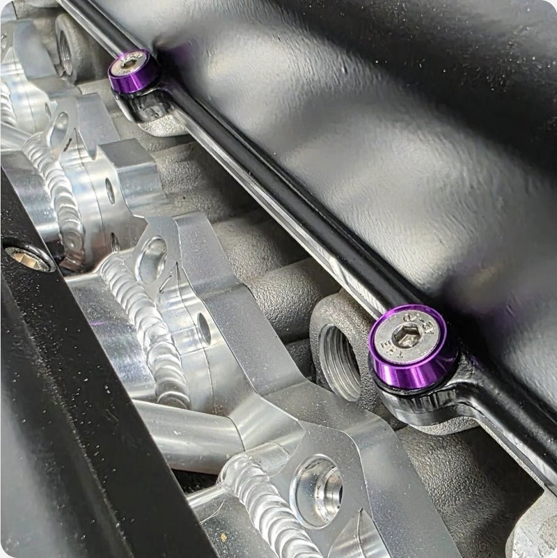 ギャラリービューアに画像をロードする, Nissan RB Valve Cover &amp; Engine Bay Dress-Up Bolt Kit - NizmoPartsPlug
