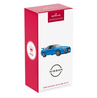 1999 Nissan Skyline GT-R R34 Hallmark Keepsake Christmas Ornament - Limited Edition Die-Cast Metal