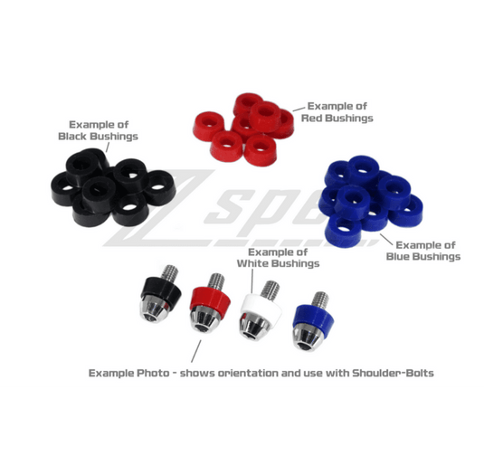 ZSPEC Silicone Timing Cover Bushings for Nissan Z31 300zx Shoulder Bolts, 20-Pack