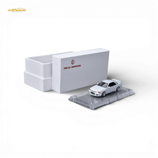 Focal Horizon Nissan Skyline GT-R R32 Nismo S-Tune White 1:64