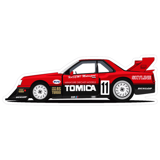 Nissan Skyline Super Silhouette Car Vinyl Decal / Sticker, 5