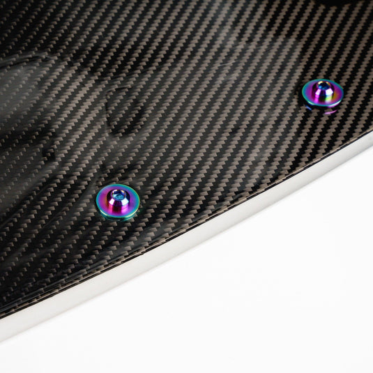 ZSPEC Plastic-Clips Replacements for Z1 Motorsports '09-20 Nissan 370z Z34 Radiator Guide, Titanium