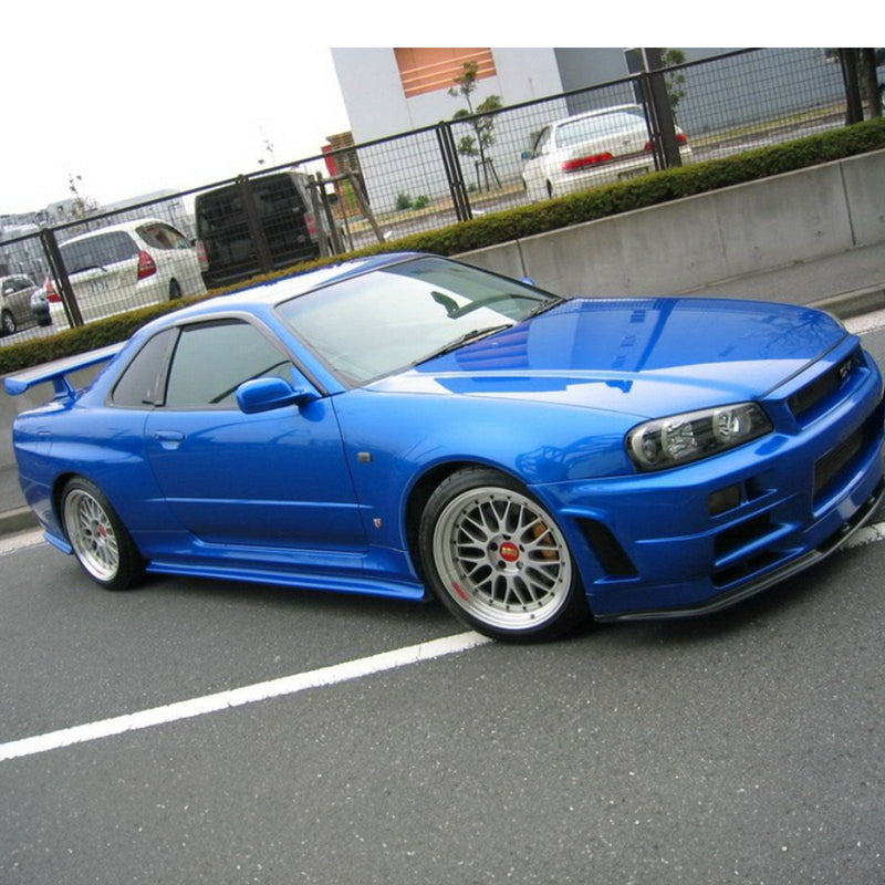 Load image into Gallery viewer, Fiberglass NSM ZTune Style Side Skirts for Nissan Skyline R34 GTT GTR
