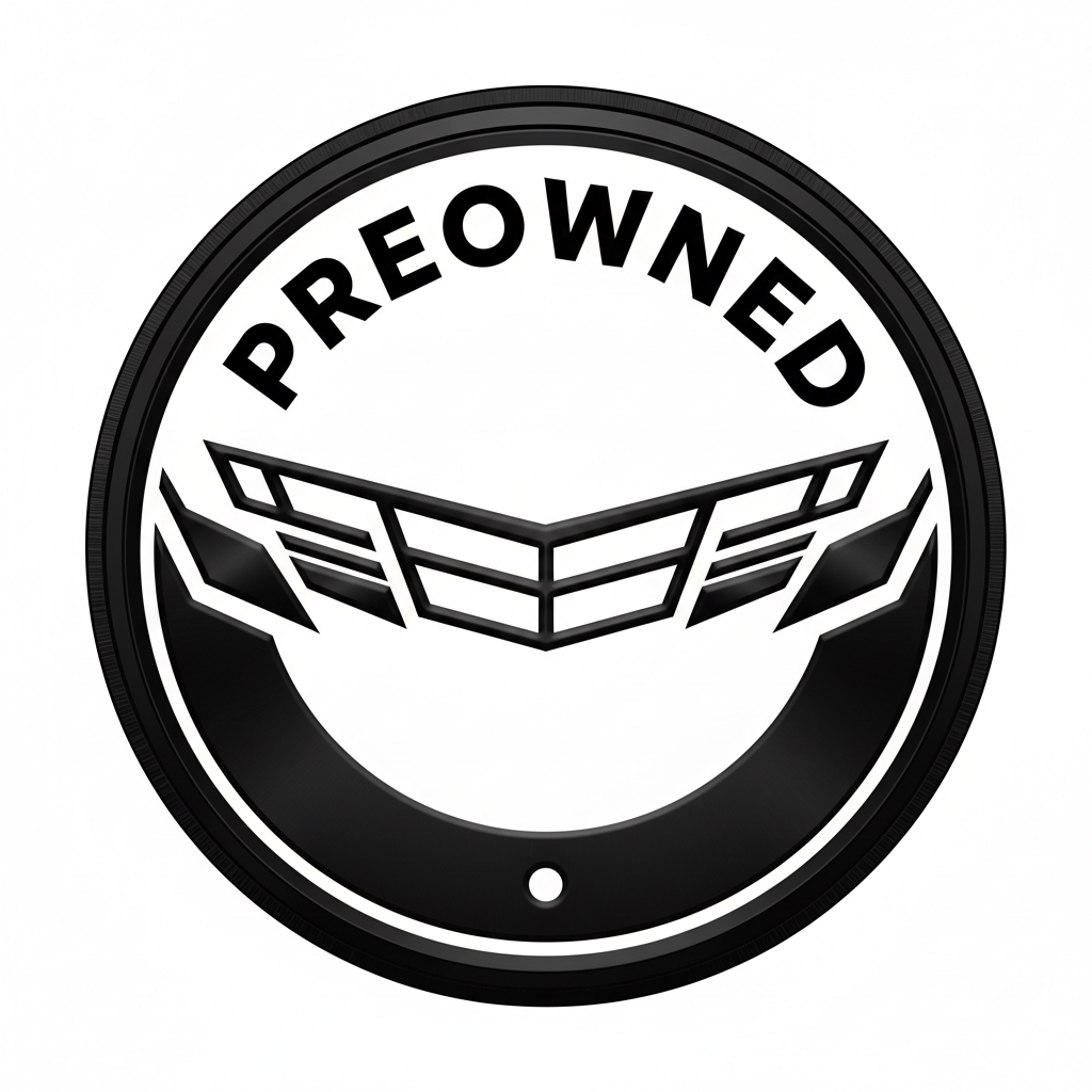 ALL BLACK LOGO ICON PREOWNED