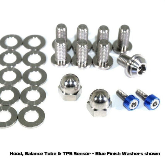 ZSPEC Stage-2 Dress Up Bolts® Kit for Nissan 300zx Z32, Titanium & Billet