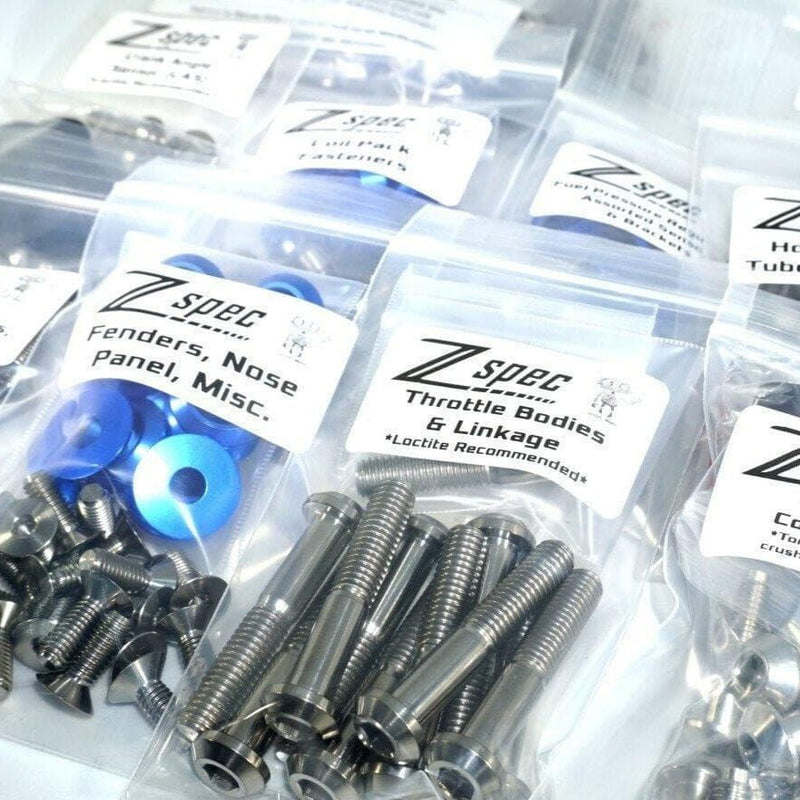Load image into Gallery viewer, ZSPEC Stage-2 Dress Up Bolts® Kit for Nissan 300zx Z32, Titanium &amp; Billet
