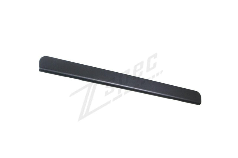 Load image into Gallery viewer, Black ZSPEC radio trim plate for Nissan Z32 300ZX, isolated on a white background.
