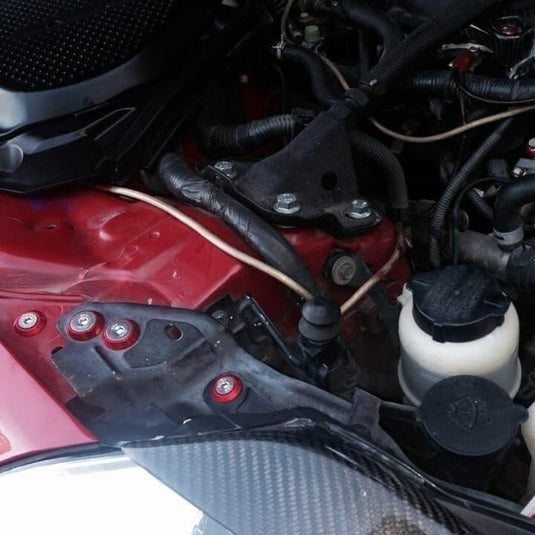 ZSPEC Stage-3 Dress Up Bolts® Fastener Kit for '03-08 Infiniti G35, Stainless & Billet