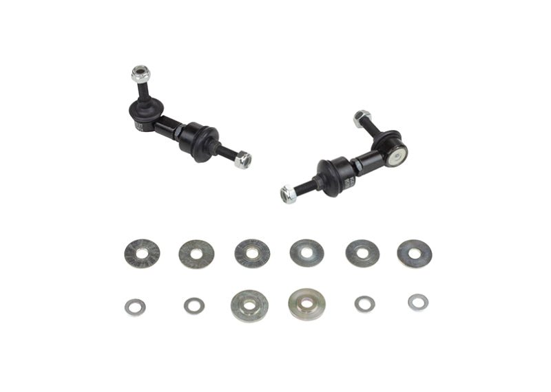 ギャラリービューアに画像をロードする, Whiteline Sway Bar Link Kit Heavy Duty Adj Steel Ball Nissan 240SX 1989-1998
