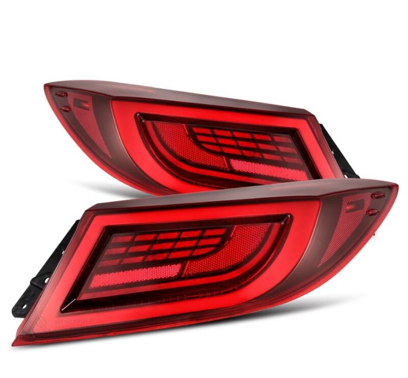 Cargue la imagen en el visor de la galería, AlphaRex 22-24 Toyota GR86 LUXX LED Taillights Vivid Red 675030 *Discontinued
