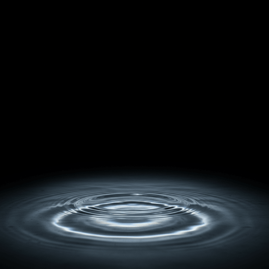 Black Background with Water Reflection