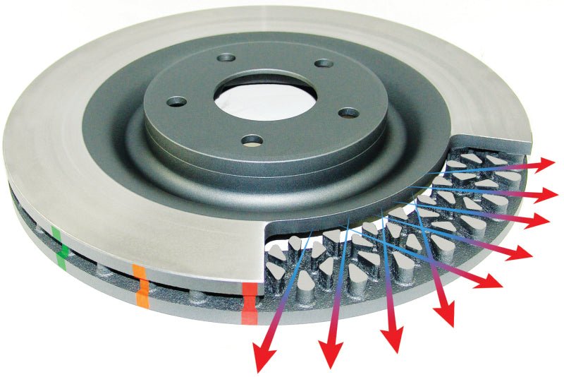 Cargue la imagen en el visor de la galería, DBA 8/93-94 Nissan Skyline R32 GT-R/95-7/98 R33 &amp; R34 GT-R Frt Slotted 4000 Series Rotors 4928S
