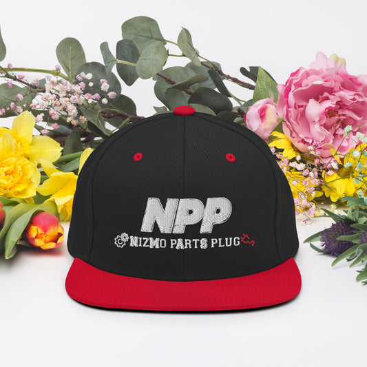 NizmoPartsPlug Snapback Hat