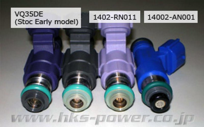 Cargue la imagen en el visor de la galería, HKS 350z / 370z / G35 / G37 Top Feed High Impedance 545cc Fuel Injector (Only One Injector) 14002-AN001
