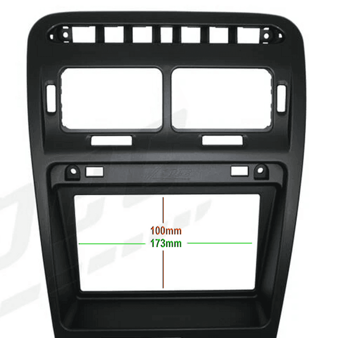 ZSPEC RHD Double-Din Radio Bezel Face-Plate for Nissan Z32 300zx, Bezel-ONLY