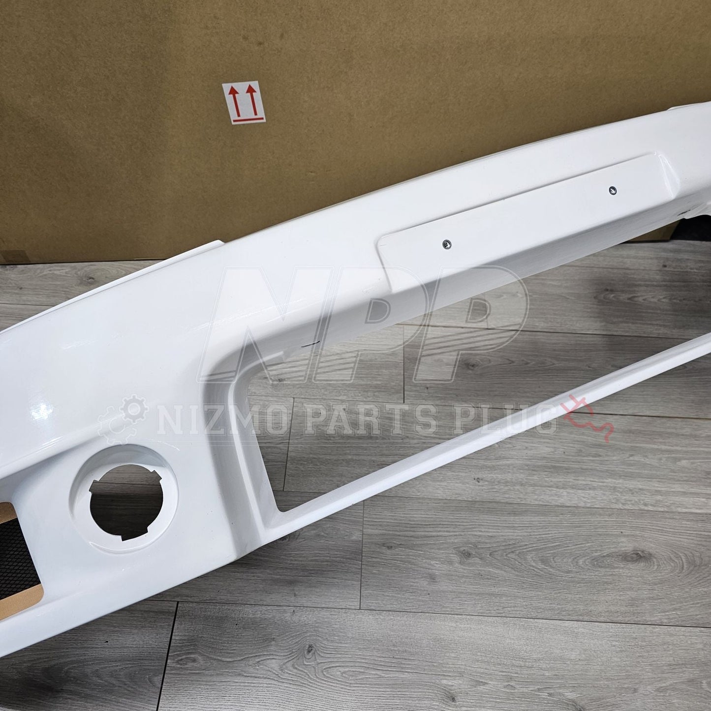 R33 Skyline GT-R NISMO 400R Complete Front Bumper and Version 2 Air Spoiler Set