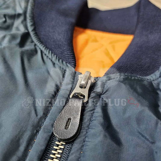 AuthenticWear Japan Nissan Rare Ichiro Baseball MA-1 210 hits Jacket Size-L - NizmoPartsPlug