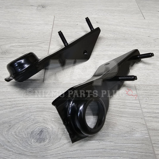 Nissan R34 Skyline GTR Intercooler Lower Mount Bracket Set - NizmoPartsPlug