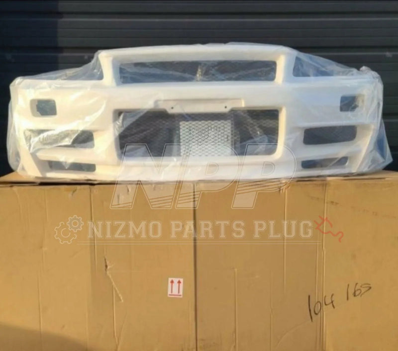 Load image into Gallery viewer, Nissan R34 Skyline GTR Z-Tune Nismo Front Bumper Assembly (Discontinued) - NizmoPartsPlug
