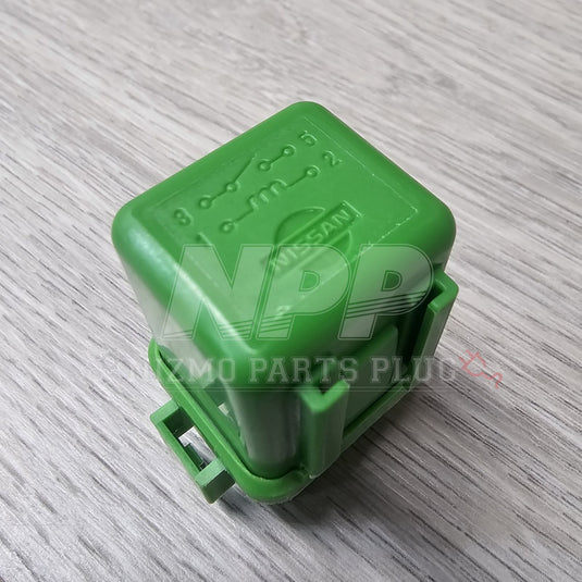 OEM Nissan EGI Fuel Pump Relay (Green) - NizmoPartsPlug