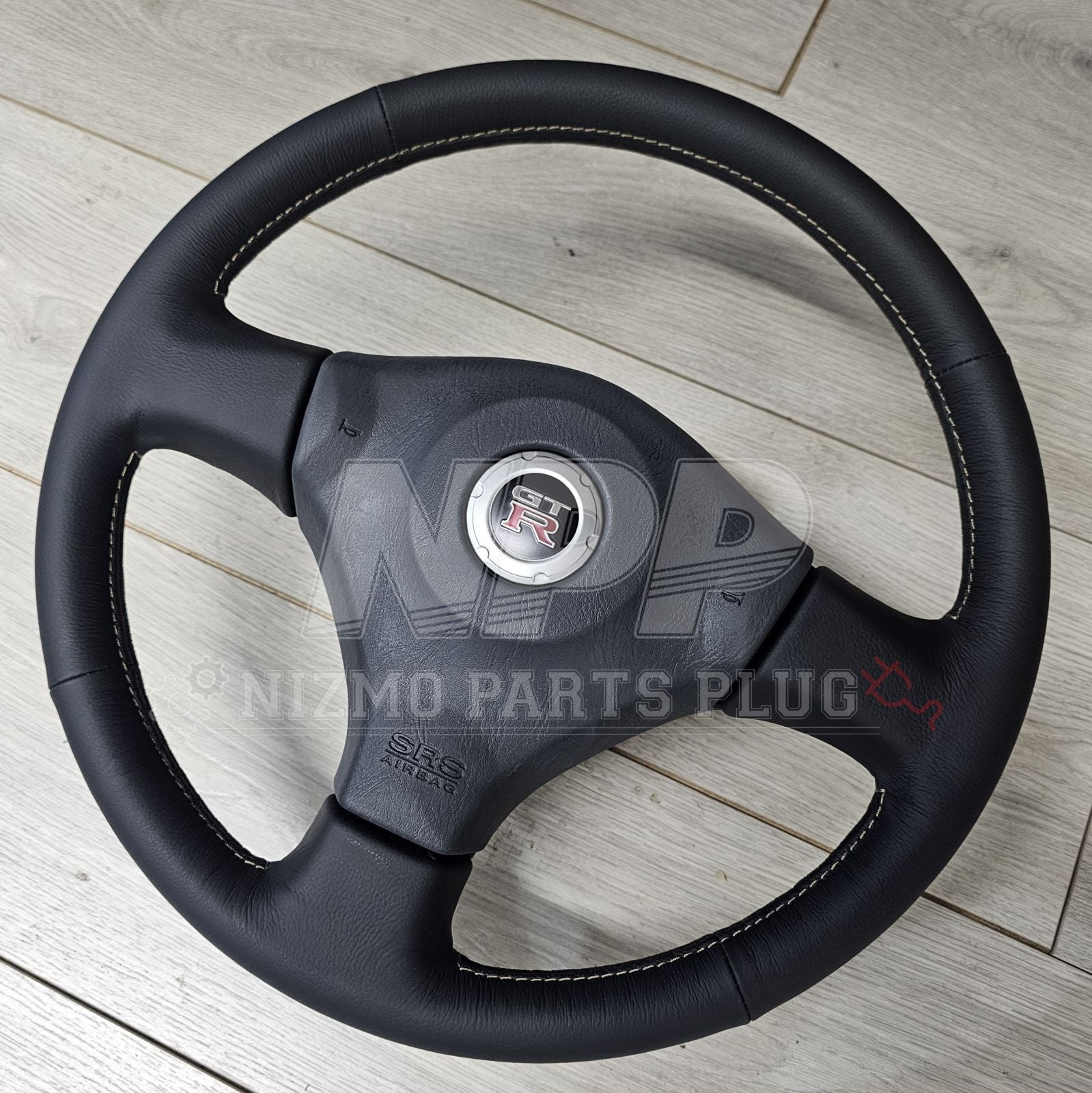 Nissan R34 Skyline GTR Nürburgring Leather Steering Wheel Combination Set