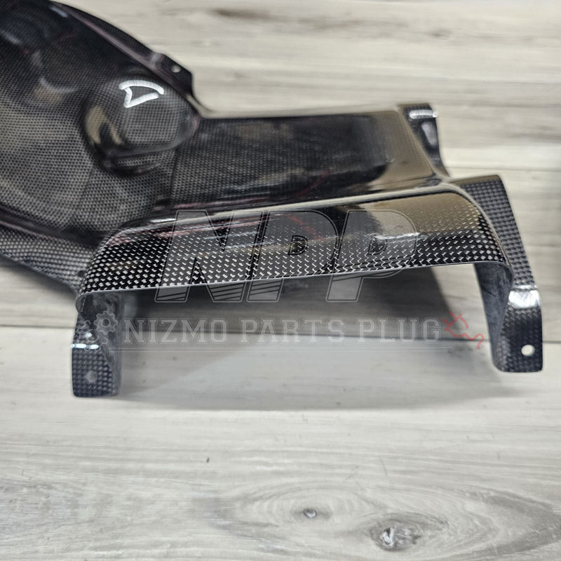 Load image into Gallery viewer, Nissan R34 GTR R-Tune Carbon Z-Tune Hood Conversion Air Duct
