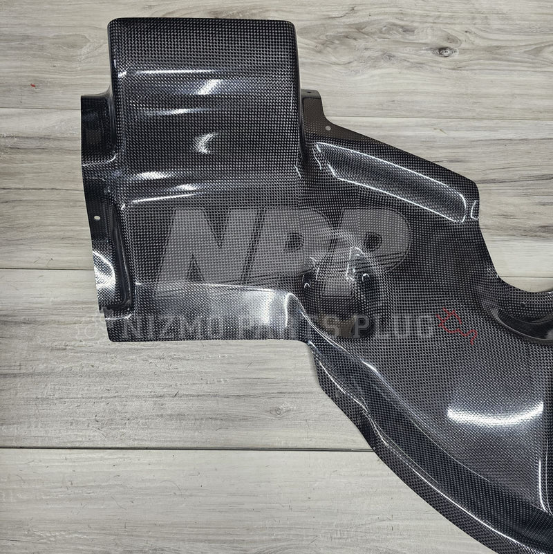 Load image into Gallery viewer, Nissan R34 GTR R-Tune Carbon Z-Tune Hood Conversion Air Duct
