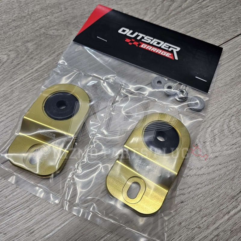 ギャラリービューアに画像をロードする, Outsider Garage Nissan Skyline R-Chassis Top Radiator Mounts (R32/33/34) - NizmoPartsPlug
