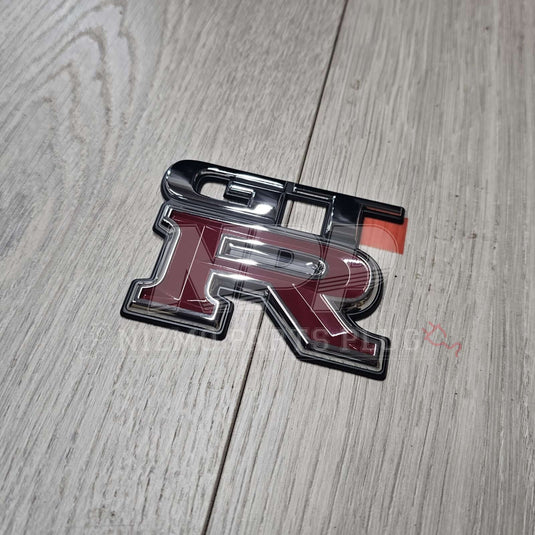 Nissan R33 Skyline GTR Rear Trunk Lid Emblem - NizmoPartsPlug