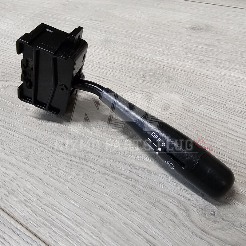 Load image into Gallery viewer, Black Nissan S13 240sx USDM wiper switch assembly in clean, used condition.
