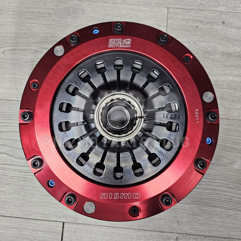 Load image into Gallery viewer, BNR32 GT-R/R33 GTST Push Type NISMO Super CopperMix Carbon Twin Plate Clutch System - NizmoPartsPlug
