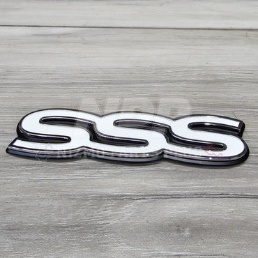 OEM Nissan BlueBird "SSS" Emblem (Discontinued) N.O.S.