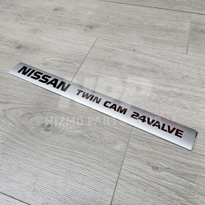 Load image into Gallery viewer, R32/33 Skyline GT-R Rocker Cover Center Ornament Badge - NizmoPartsPlug
