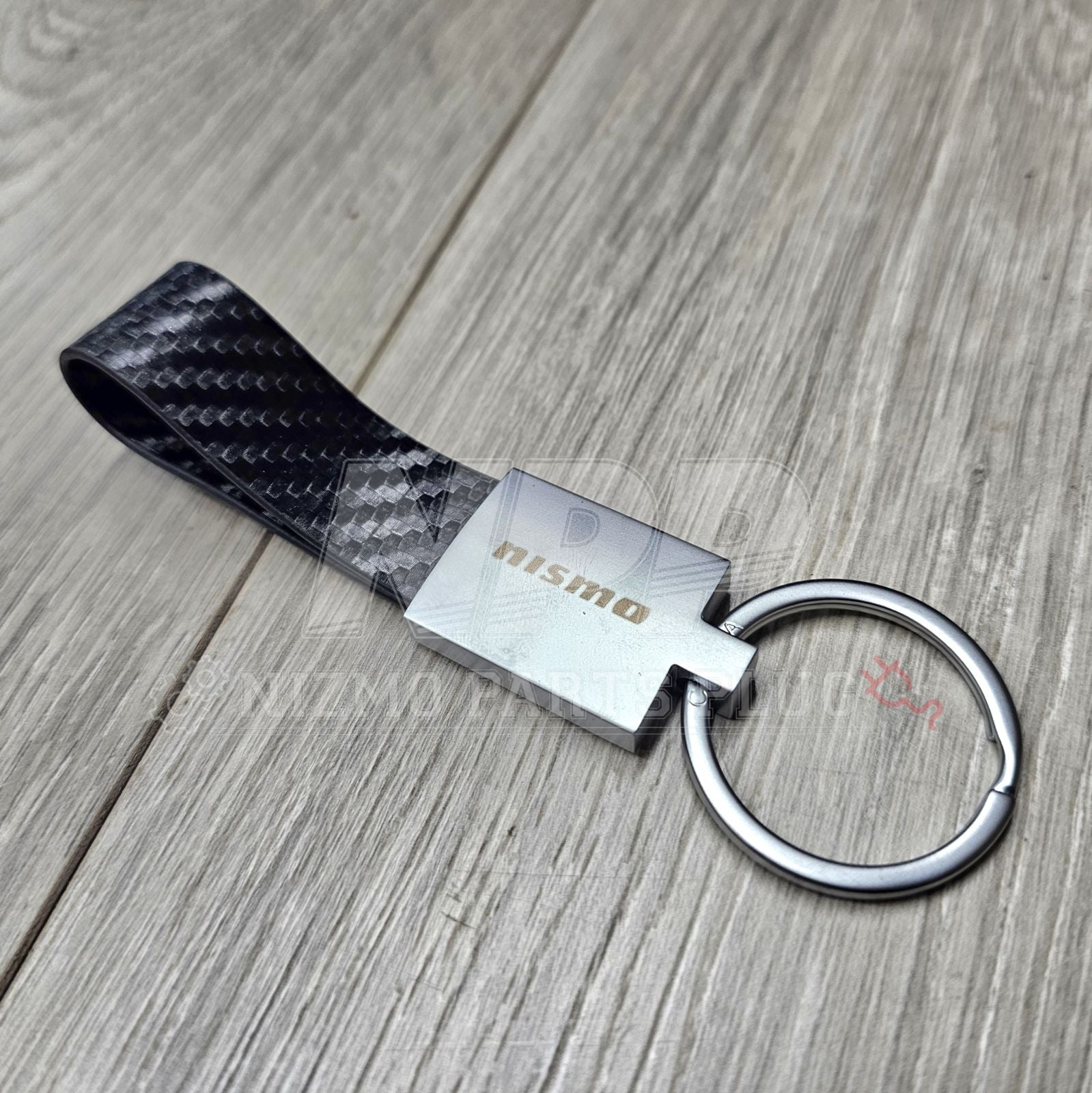 Nissan Motorsports Keychain Tag Carbon Fiber