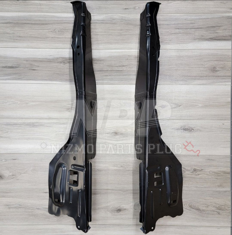 Load image into Gallery viewer, Nissan R34 Skyline Front HoodLegde Reinforcement Set - NizmoPartsPlug
