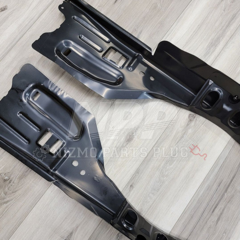 Load image into Gallery viewer, Nissan R34 Skyline Front HoodLegde Reinforcement Set - NizmoPartsPlug
